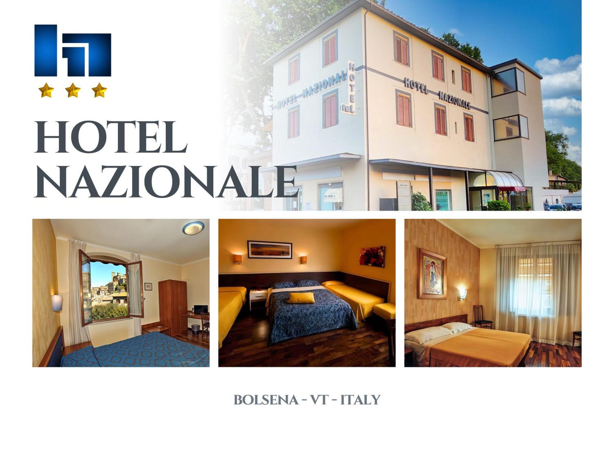 Hotel Nazionale Μπολσένα Εξωτερικό φωτογραφία